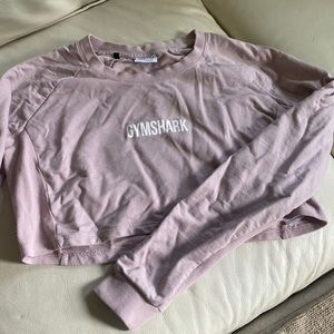 Cropped Gymshark sweatshirt size medium